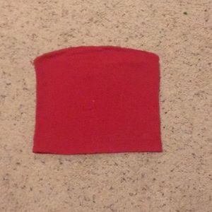 BRANDY MELVILLE red tubetop